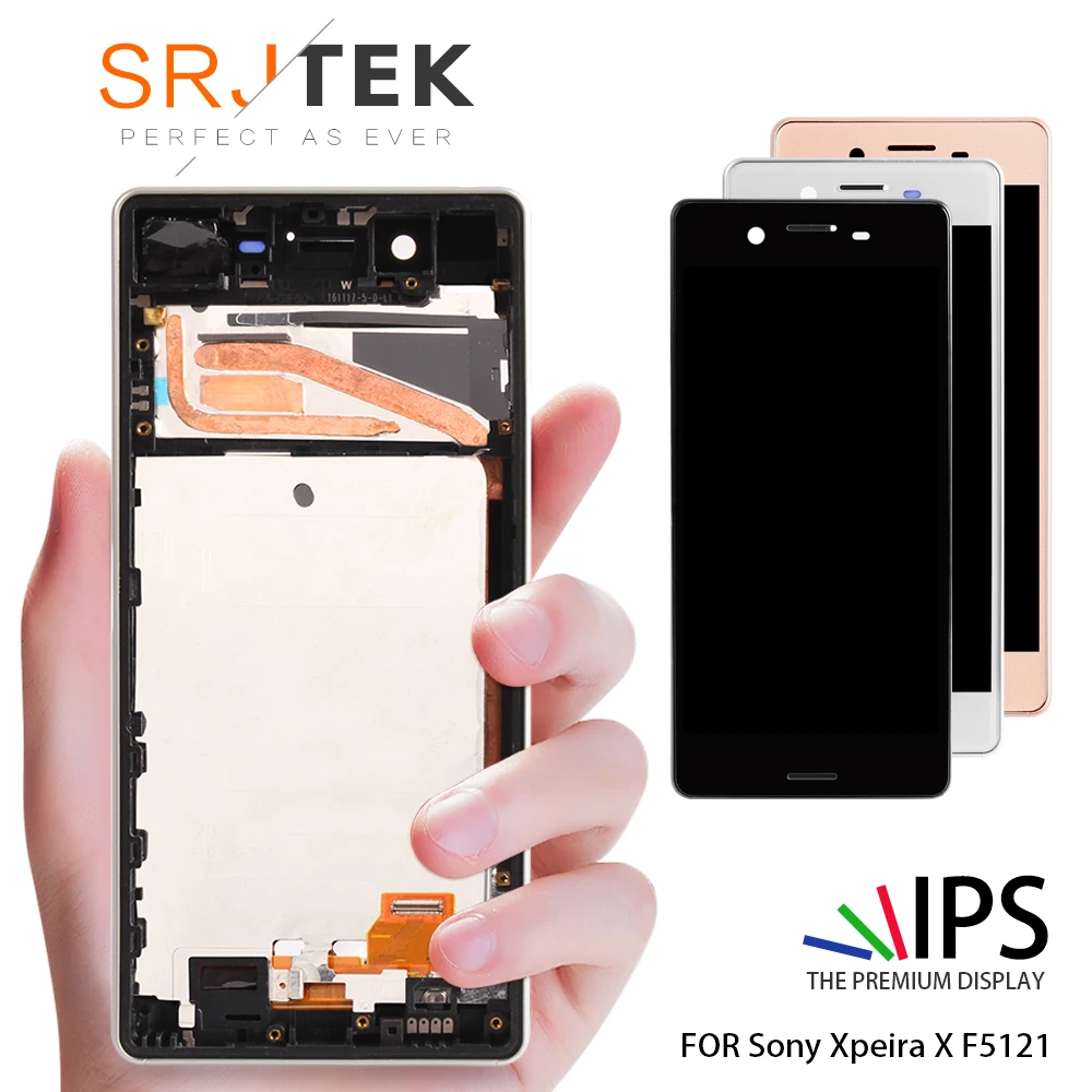 

Original 5.0 inch Display For Sony Xperia X LCD F5121 Touch Screen Digitizer Assembly For Sony Xperia X LCD F5121