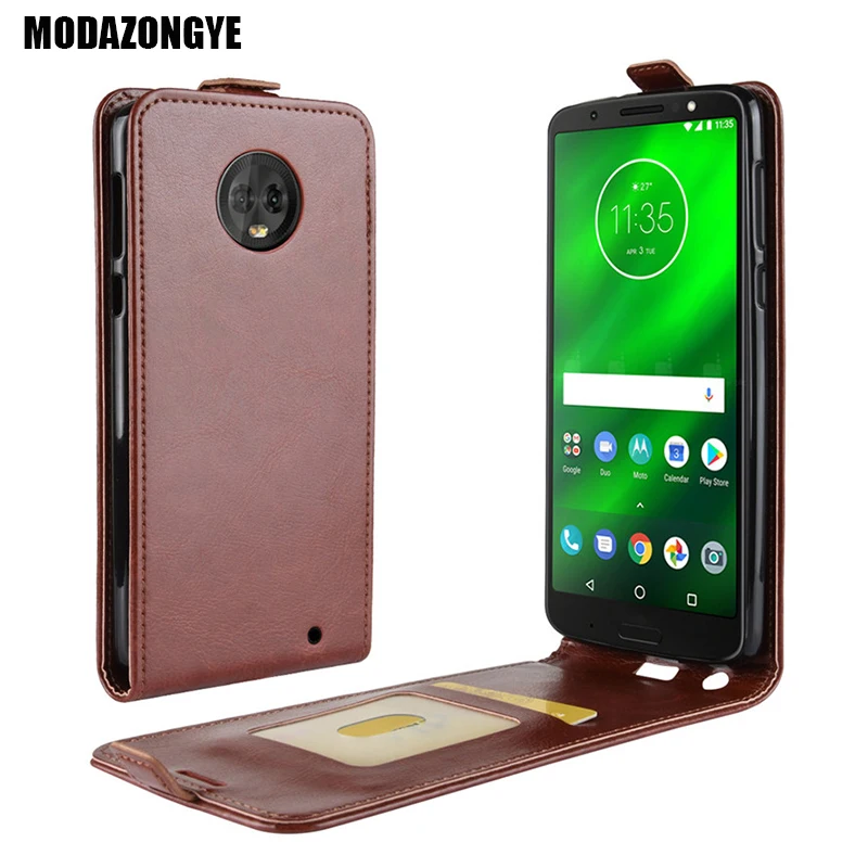 For Motorola Moto G6 Plus Case 5.9 inch PU Leather Cover Cover Phone Case For Motorola Moto G6