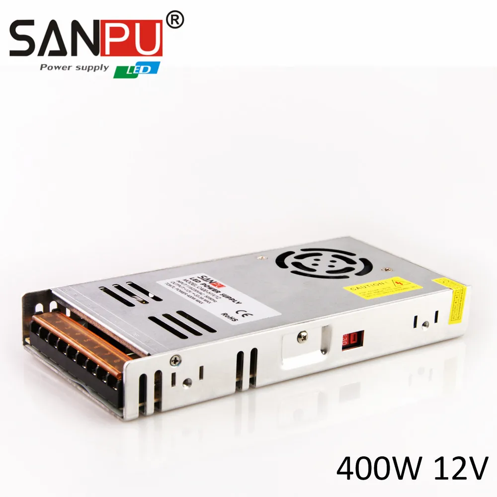 

Voltage Transformer 33.3A 400W AC 220V to DC 12V Switch Power Supply for Led Strip LED Display Billboard Industrial Equipment