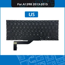 10pcs/Lot Laptop A1398 Keyboard US Layout For Macbook Pro Retina 15″ A1398 Keyboard Replacement 2013-2015 Year