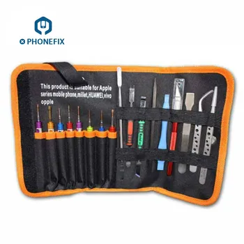 

PHONEFIX 18pcs Screwdriver Opening Set All Series For Iphone8 8P X 7 6S 6 5S iPad Samsung Xiaomi Opening Repair Tool