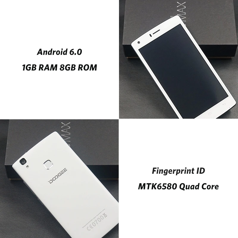Doogee X5 макс мобильного телефона Android 6 0 5 &quotHD MTK6580 4 ядра 1 ГБ Оперативная память 8
