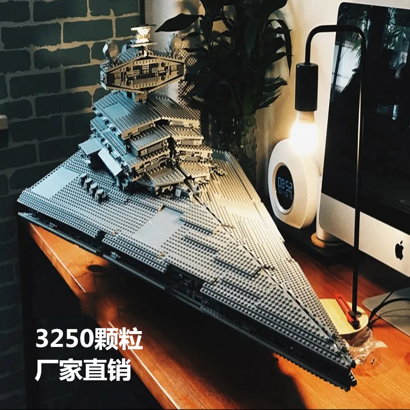 

05027 Star Wars Series Emperor Fighters Starship Toys Fighter Imperial Star Destroyer Building Blocks Bricks Toys 10030 75252