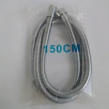 Vidric зашифрованный душевой шланг 1,5 м Взрывозащищенный Из Нержавеющей Стали хромированный душевой шланг EPDM медный сердечник медная застежка