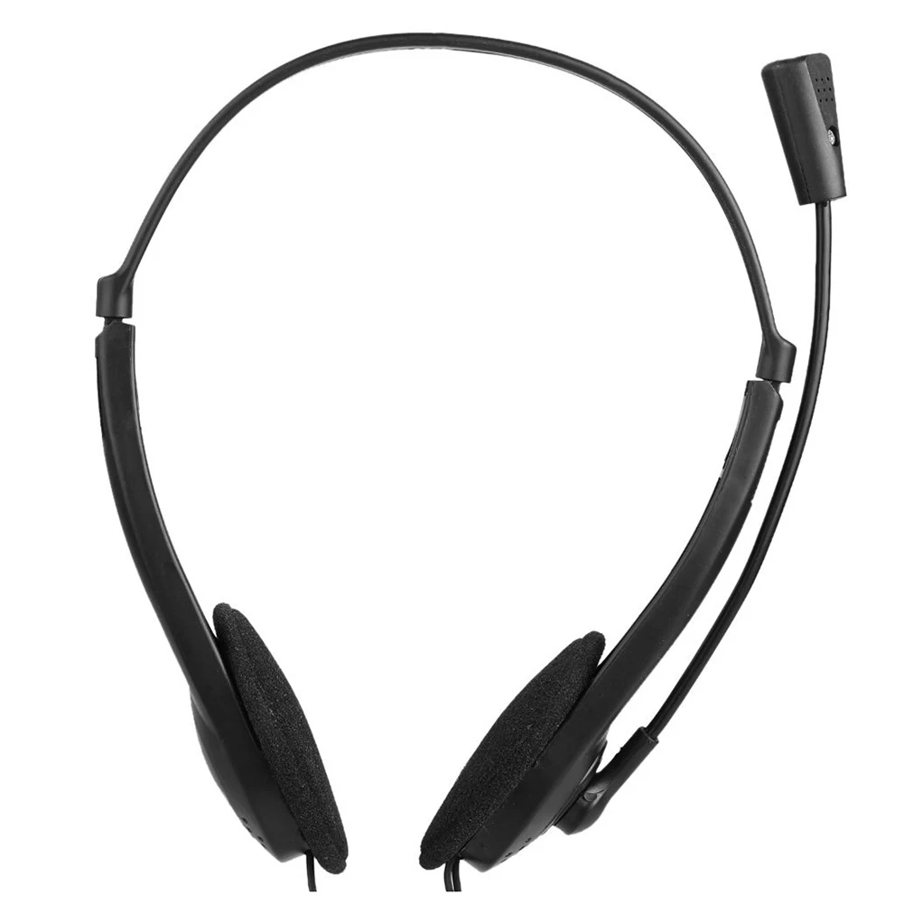 

OVLENG OV-L900MV 3.5mm Stereo Headset Earphone Headphone with miniphone Mic Adjustable Headband for Computer Laptop Desktop