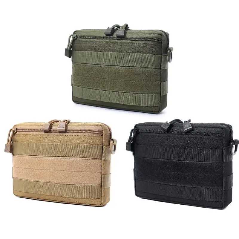 

1000D Nylon Outdoor Military Tactical Belt Waist Bag Muti-Functional Package Waist Bag Mobile Phone Wallet Sport Waist Pack