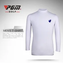 Pgm осень-зима, мужское хлопковое нижнее белье, рубашки, мужские с длинным рукавом, теплые футболки для гольфа, тренировочная одежда для гольфа AA11844