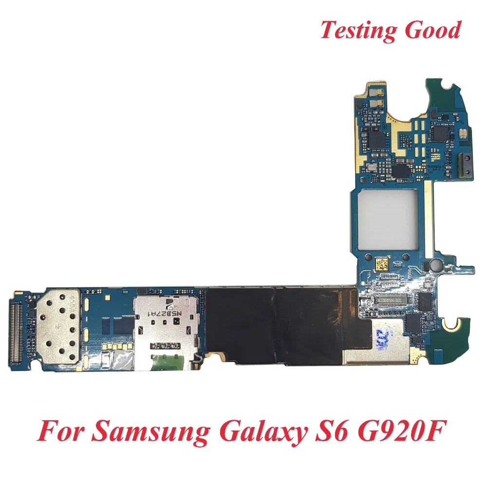 

Tehxv Original 32GB Motherboard For G920F ,Unlocked for Samsung Galaxy S6 G920F Logic Board
