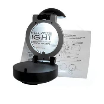 

3x Multi-function Pocket Folding Magnifier Loupe Lamp for Daily Use