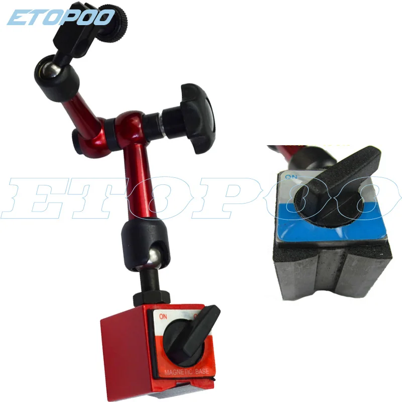 

Universal magnetic force indicator holder used for 0-0.8mm dial indicator dial test indicator dial gauge magnetic base stand