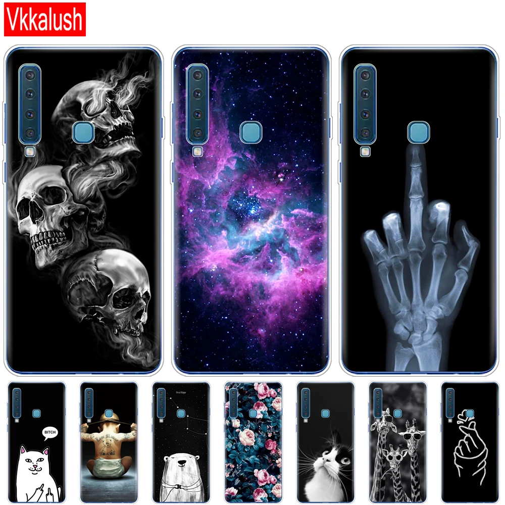 

Cover For Samsung Galaxy A9 2018 Cover Silicon TPU Phone Case For Samsung A9 2018 A920 SM- A920F Capa Cover Full 360 Protective