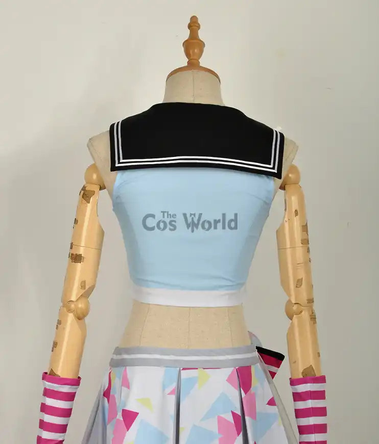 Прекрасно! Солнечный свет! Костюм Моряка Чирлидера Aqours tsushiko костюм для косплея