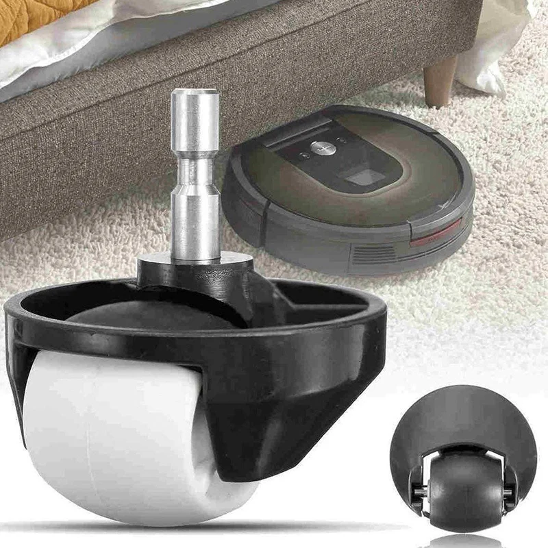 Замена Roomba колеса ролики для Roomba 980 960 770 780 690 650 (500 600 700 800 и 900 серии) Вакуумный Запчасти, 2 предмета спереди л