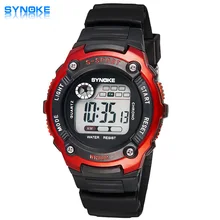 2016 SYNOKE marque Montres Hommes Militaire LED Numérique Montre Garçon Plongée 30 M Mode Sport En Plein Air Montres horloge relogio masculino