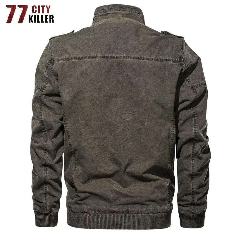 77City Killer, винтажная Военная джинсовая куртка, Мужская брендовая куртка-бомбер, мужские облегающие джинсовые пальто размера плюс M-6XL, Jaqueta Masculina
