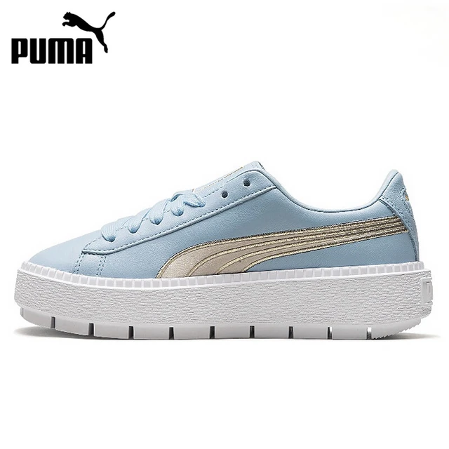 tênis puma platform trace varsity feminino