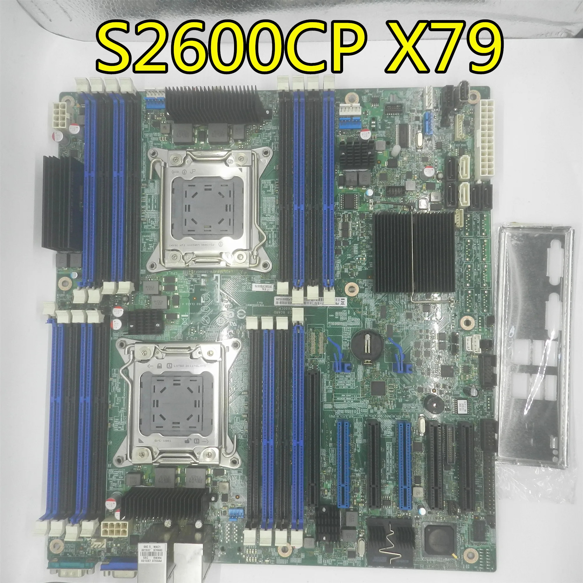 S2600CP X79 Серверная материнская плата LGA2011 протестированная Рабочая