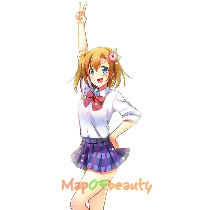 MapofBeauty короткие прямые Косплей парики Love Live 2 шт оранжевая форма коготь шиньон-хвост термостойкие синтетические волосы