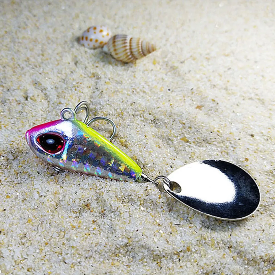 WALK FISH 1 шт. 20 35 мм металлическая мини Приманка VIB для рыбной ловли 6 25 г зимние