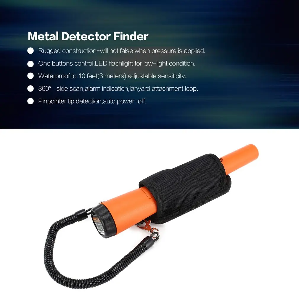 

Gold Hunter Suit Professional Pinpointer Metal Detector Finder Underground Scanner Smart Sensor Waterproof Alarm Hunting