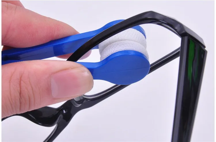 5 шт. новая микрофибра мини солнцезащитные очки щетка из микроволокна очиститель инструмент для очков Чистая щетка WYQ