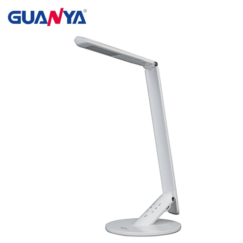 

GUANYA 10W Brightness Color Dimmable LED Desk Lamp Touch Switch Eye Protection Table Light Lamp Reading Light Lamp With USB Port