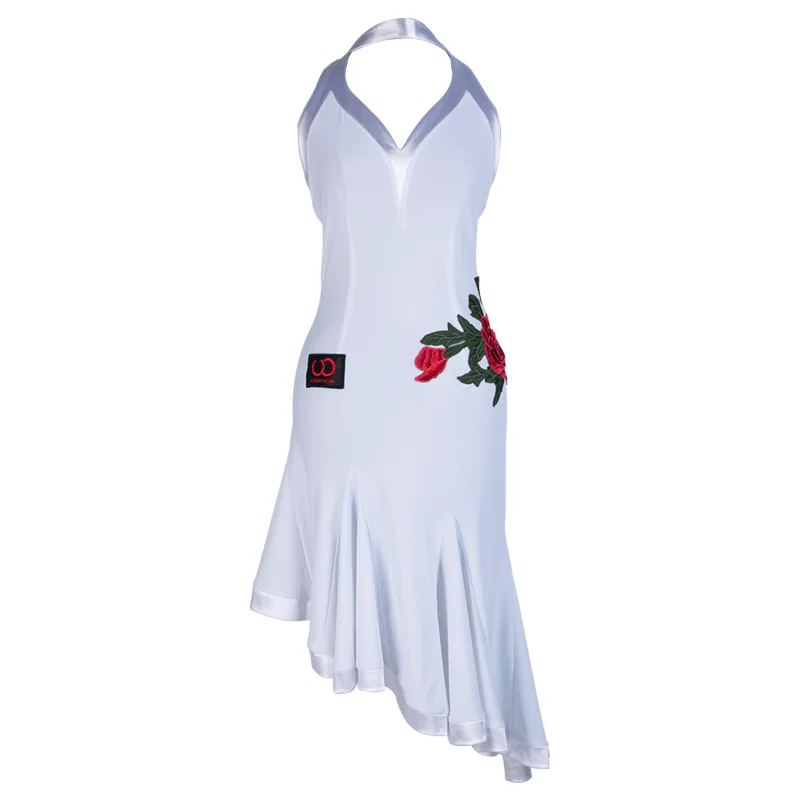 

latin dance dress women modern dance costumes white latin dress women latin salsa dress rumba latin practice dress dance wear