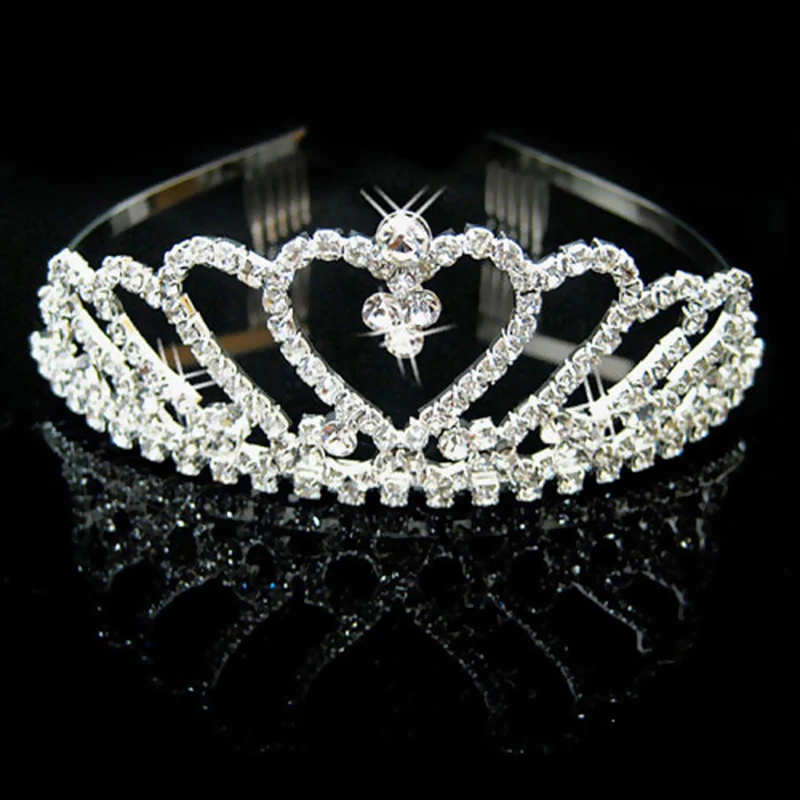 

Bride Wedding Rhinestone Crown Hair Jewelry Ladies Delicate Luxury Headpieces Women Simple Fashion Party Tiaras Hair Accessories