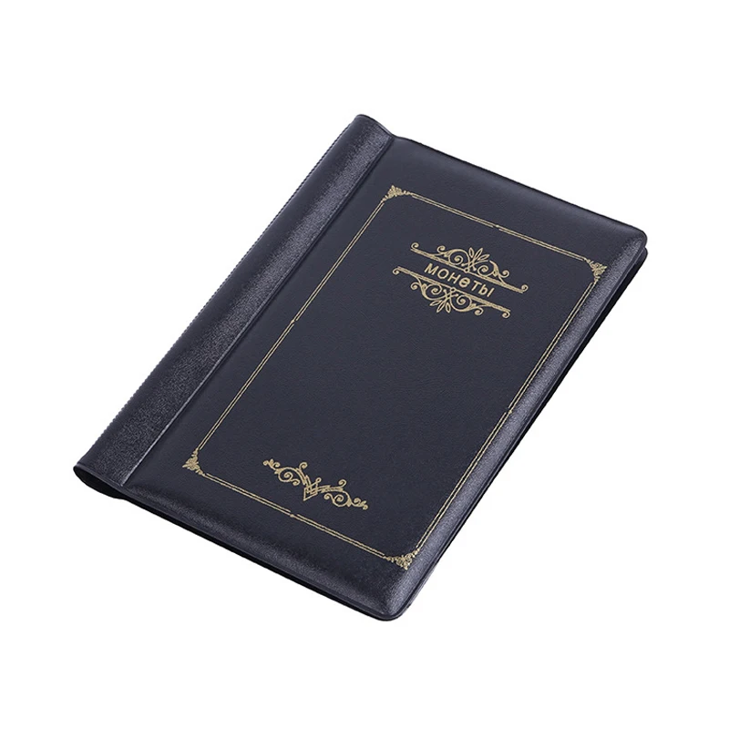 1PC-Money-Pockets-Album-Collecting-Book-PVC-Coin-Album-Holders-10-Pages-120-Pockets-Coin-Collection (4)