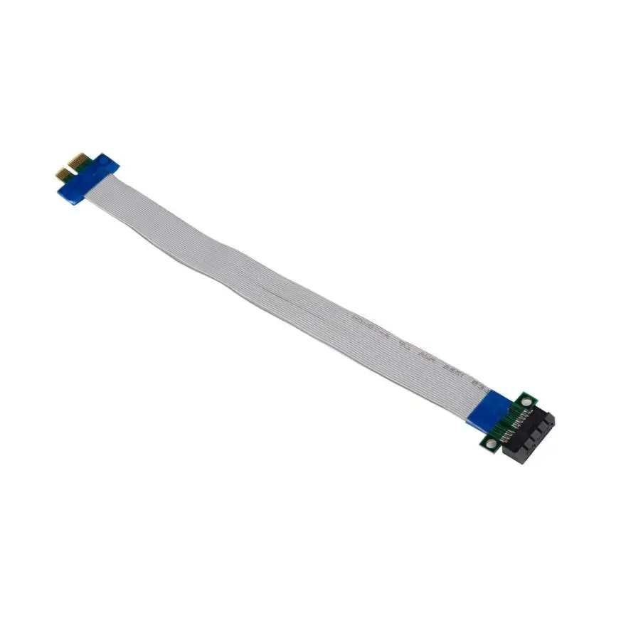 High Quality PCI E 1X Slot Riser Card Extender Extension Ribbon Flex