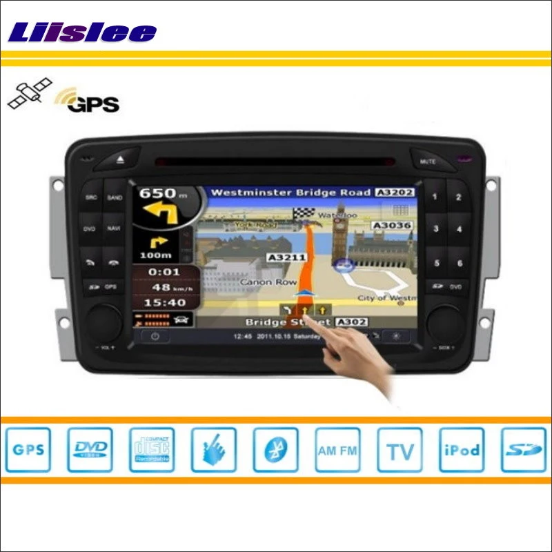 Flash Deal Liislee For Mercedes Benz G Class W463 1998~2004 Car Radio Audio Video Stereo DVD Player GPS Navigation S160 Multimedia System 0