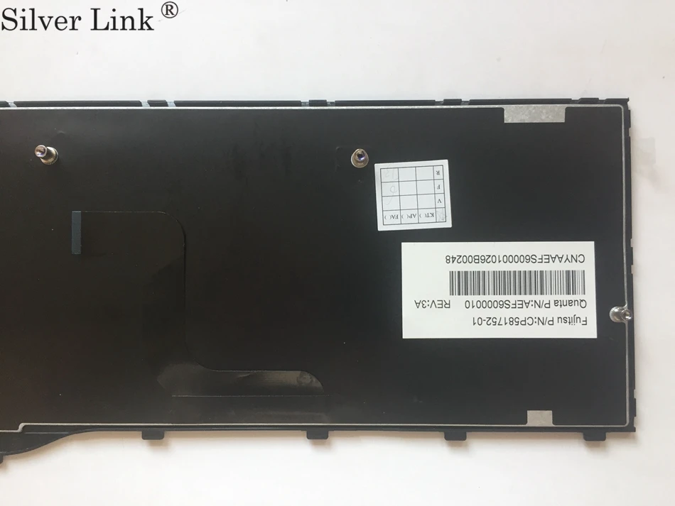 US English Keyboard for fujitsu Lifebook AH552 CP581751-01 CP611954-01 with black frame laptop keyboard US layout-2