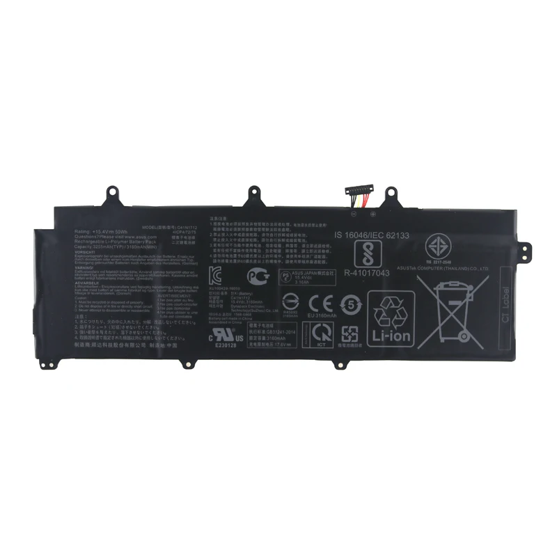 Kede 15 4 V 3160mAh 50Wh оригинальный C41N1712 Аккумулятор для ноутбука ASUS GX501 GX501GI GX501G GX501GM GX501GS