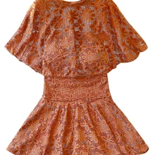 Для женщин Сплошной кружевной купальник с коротким рукавом Одна деталь Плавание костюм купальный пляжный костюм ванный комплект Плавание платье летние пикантные костюмы