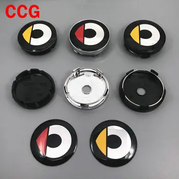 

20pcs 56mm 60mm smart Fortwo Forfour Roadster Forjeremy Forspeed logo car Wheel Center Hub Cap Rim badge covers Creative sticker