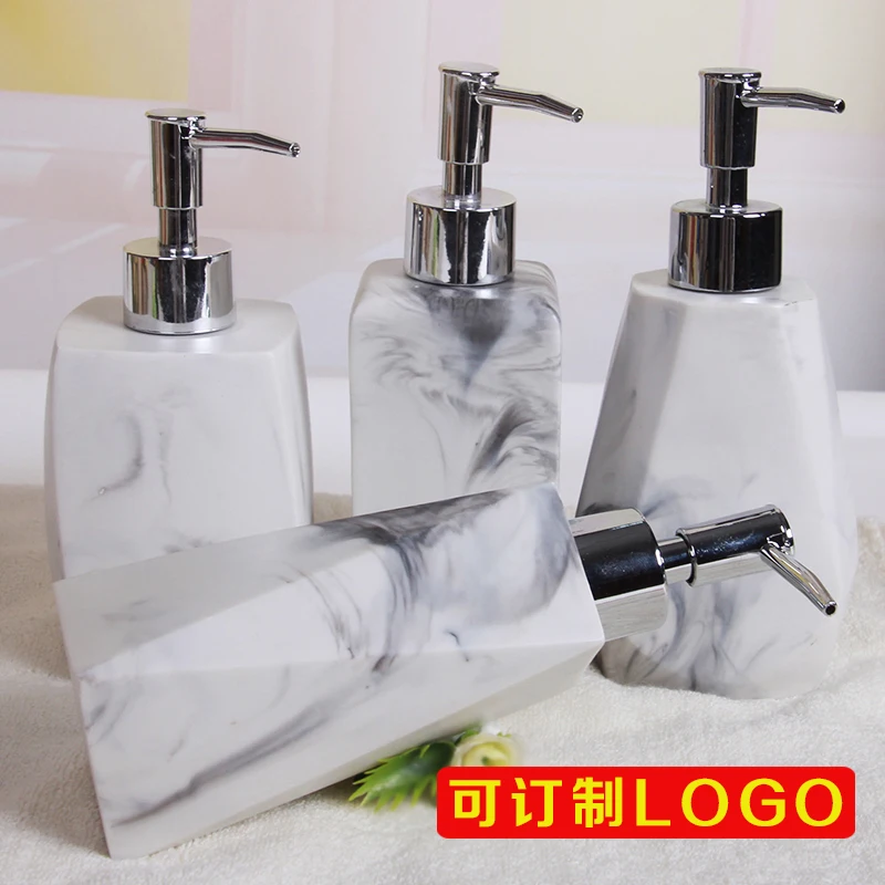 Creative hand sanitizer bottle press type separate bottle toilet household bath empty bottle Shampoo Hotel