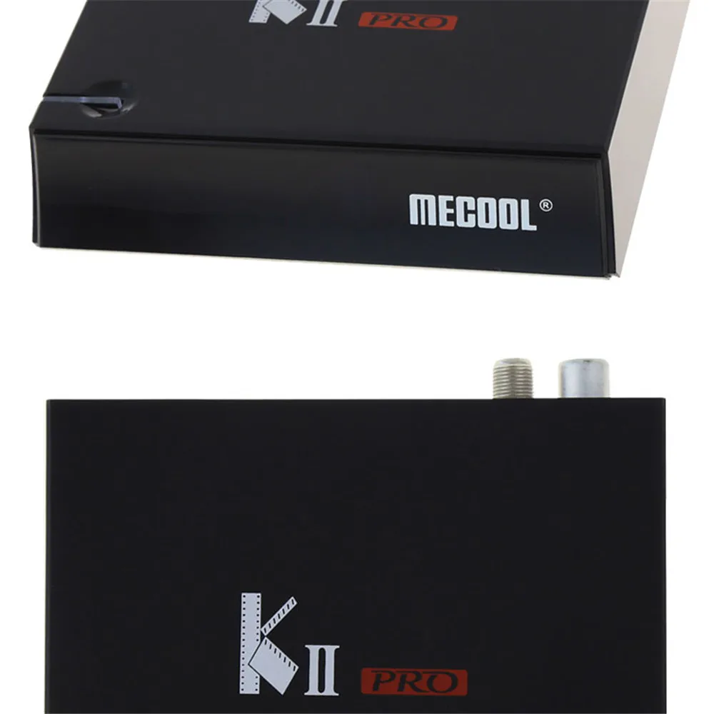 MECOOL KII Pro DVB T2 DVB S2 четырехъядерный процессор Amlogic S905D 2 ГБ+ 16 ГБ Android tv Box DVB T2 S2 BT4.0 2,4G/5G Wifi 4K приставка K2 PRO