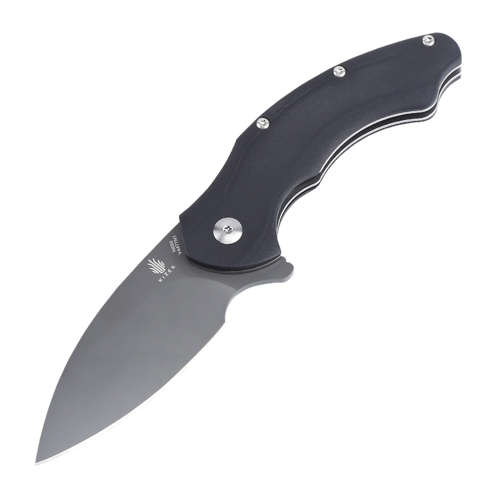 Тактический нож Kizer, охотничий нож, таракан V4477N1, стальной нож N690, полезные инструменты для кемпинга
