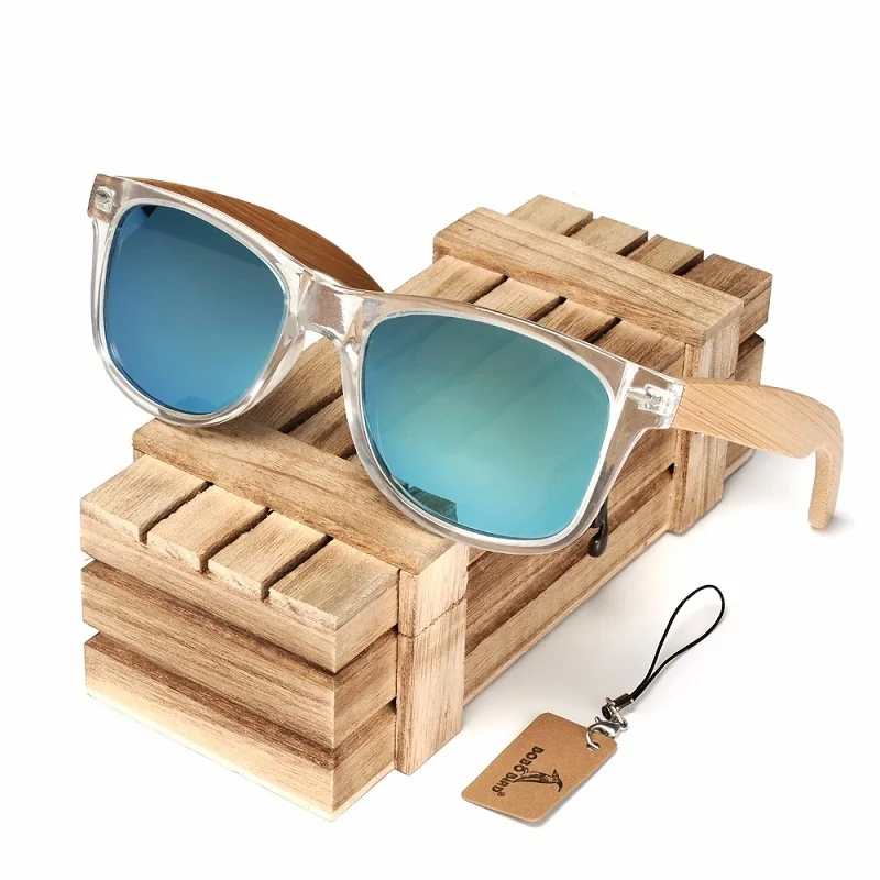 

BOBO BIRD Sunglasses Women Polarized Clear Color Frame Glasses Fashion Luxury Eyewears lunette de soleil femme CG008