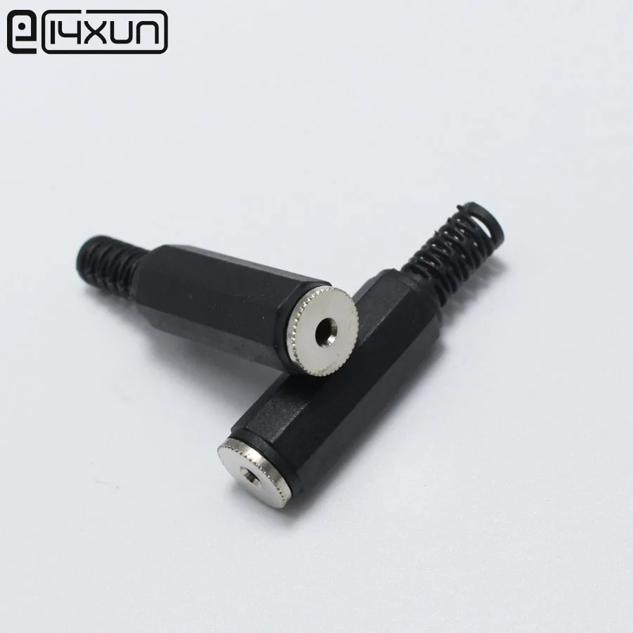 

4pcs 2.5mm DC Power Socket 2.5 Stereo Audio jack Welding Type Microphone Adapter Connector