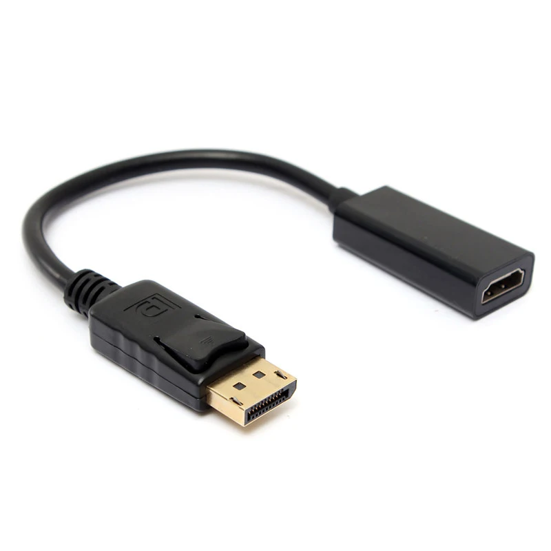 Дисплей порт мужской DP к HDMI Женский адаптер 1080 p M/F HD Дисплей порт кабель для Apple iMac DOM668