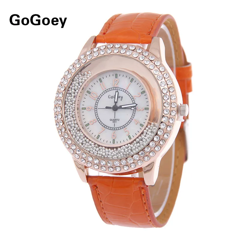 Лидер продаж, роскошные брендовые кожаные кварцевые часы для женщин, Дамская мода, браслет, наручные часы, женские часы, relogio feminino 8A20