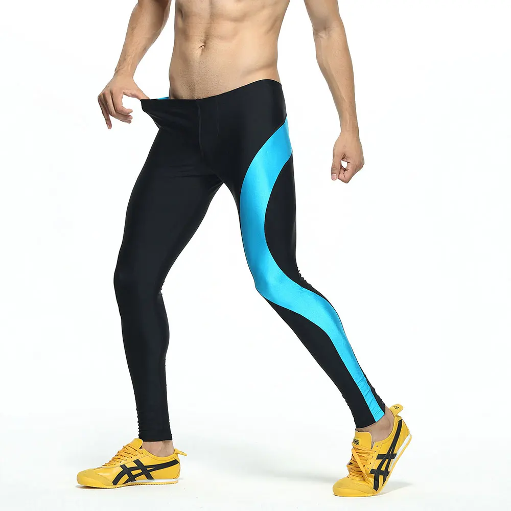 Мужские длинные штаны для бега, гимнастические спортивные брюки, обтягивающие спортивные Леггинсы, базовый слой, штаны для фитнеса, бега, трико, одежда для фитнеса