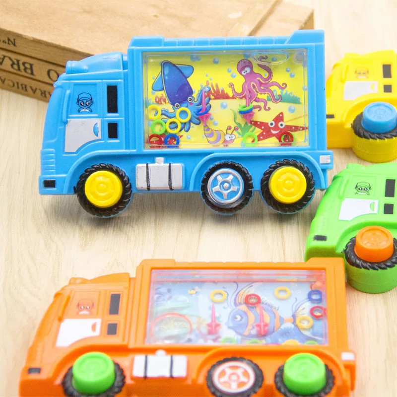 1 PCS Squishy Funny Stress Toy Water Ring Toss Child Handheld Game Machine Parent-Child Interactive Toys For Children Gift