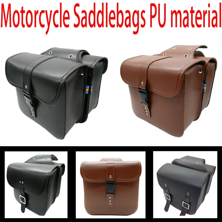 Motorcycle saddle bags village vintage saddlebag Prince Regal Raptor