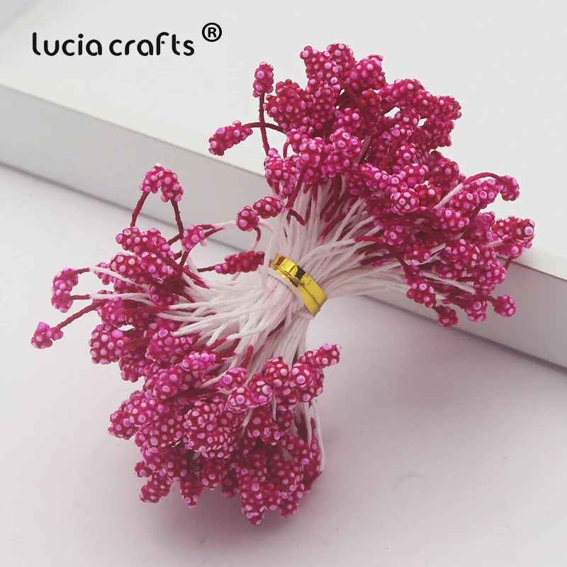 288pcs 5mm Flower Stamens Floral Sugar Artificial Flowers For Wedding Party Home Decoration DIY Wreath Scrapbooking Accessories