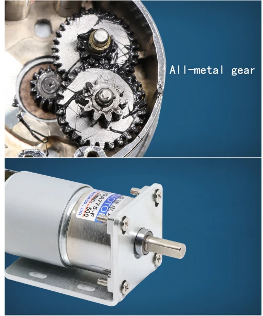 DC мотор-редуктор, 12 V/24 V высокой мощности и большим вращающим моментом 775 мотор, CW/CCW высокоскоростной мотор