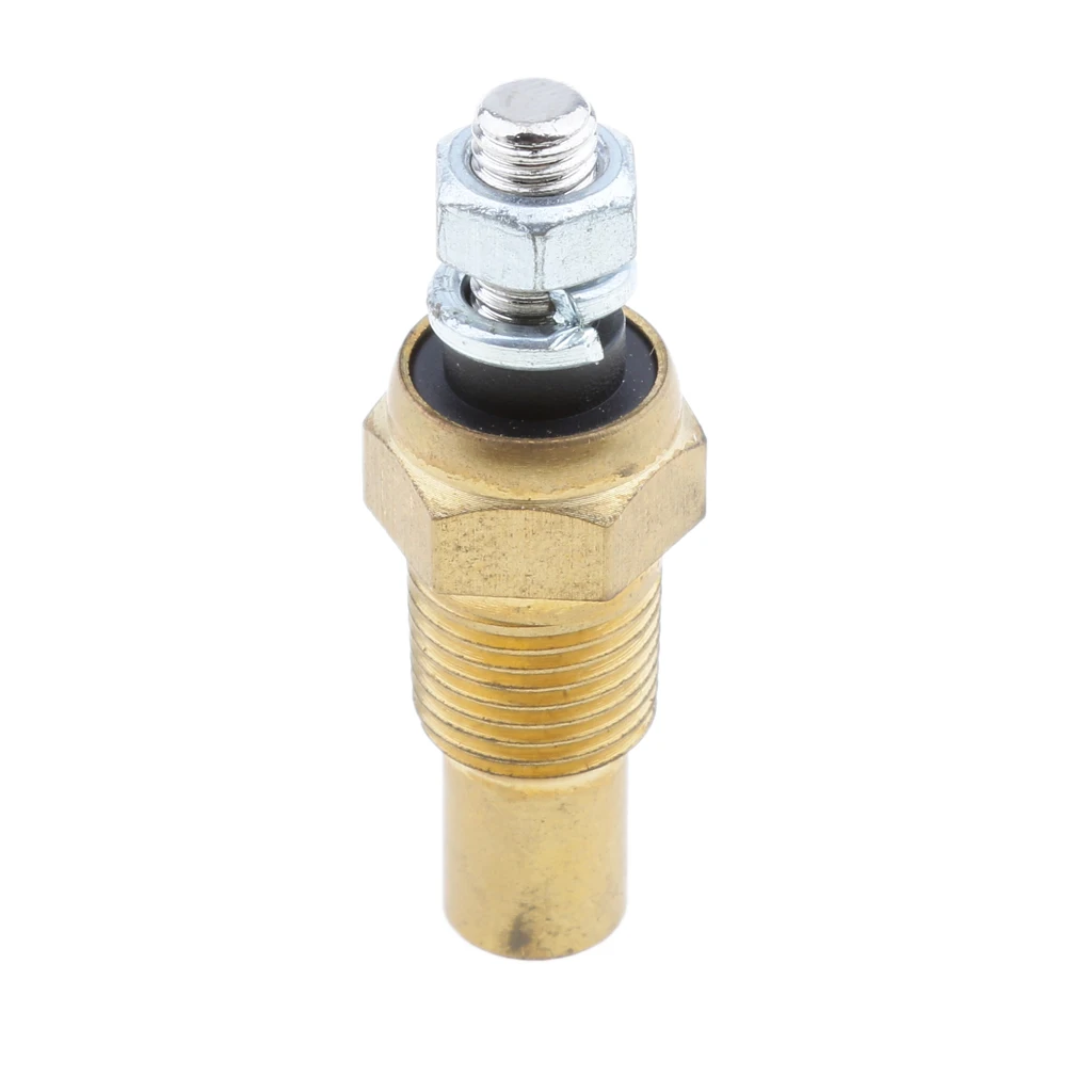 Water / Oil Temp Temperature 3/8 NPT Electrical Sender Sending Sensor Unit for Canoe Kayak Inflactable Boat Dinghy Accessories