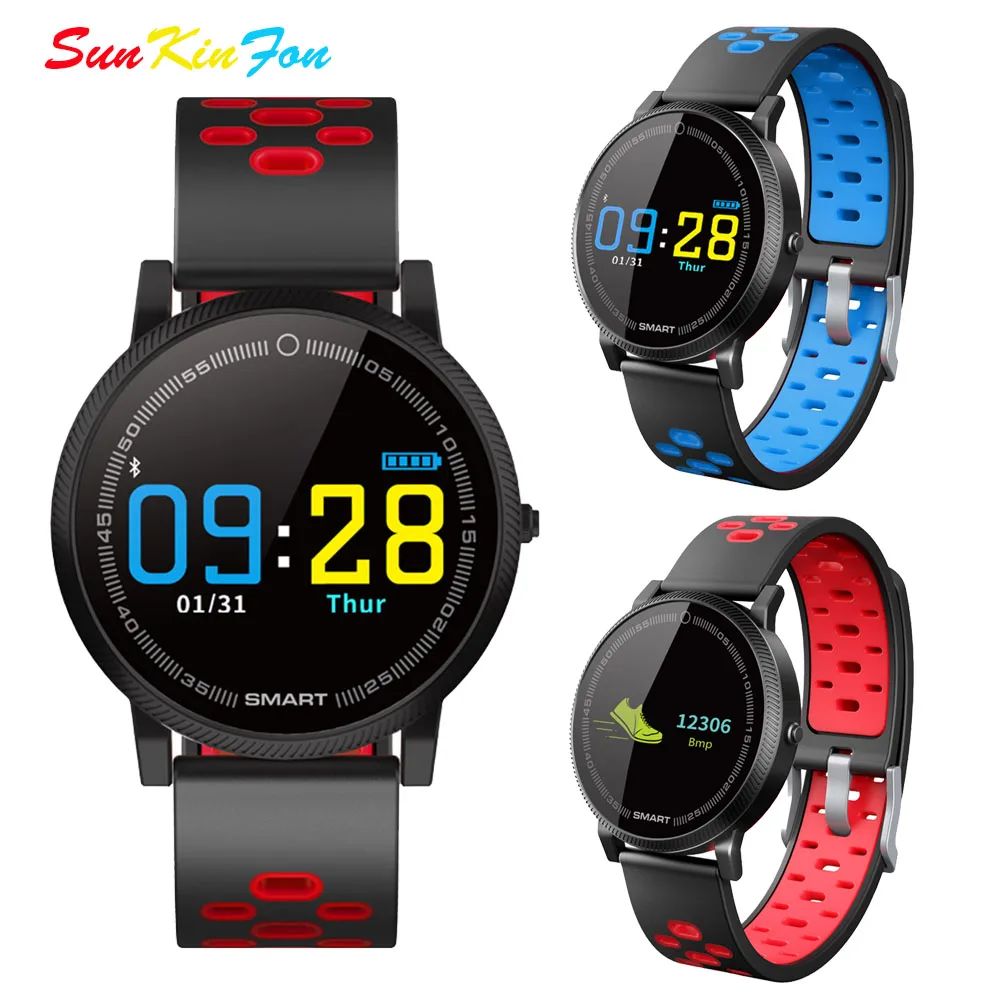 S6K Color Screen Smart Sport Bracelet Heart Rate Fitness Tracker Smart Wristband Blood Pressure Watch for iPhone X 8 Plus 7 Plus S6K Color Screen Smart Sport Bracelet Heart Rate Fitness Tracker Smart Wristband Blood Pressure Watch for iPhone X 8 Plus 7 Plus