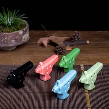 6 отверстий ocarina пистолет стиль несколько цветов доступны дети флейта Музыкальные инструменты
